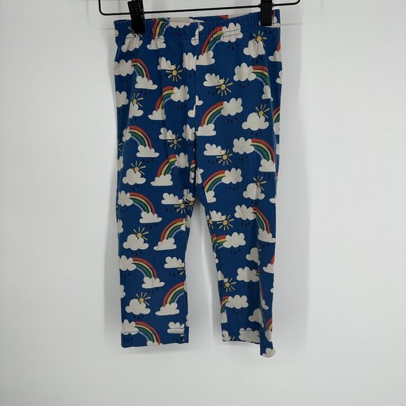 Hanna Andersson Rainbow Cloud cropped Pants size 8 - Picture 1 of 2